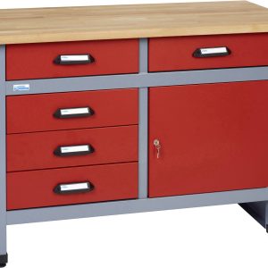 Küpper 12042 Moduł podstawowy stołu warsztatowego (S x W x G) 1200 x 840 x 600 mm czerwony, srebrny Küpper 12042 Moduł podstawowy stołu warsztatowego (S x W x G) 1200 x 840 x 600 mm czerwony, srebrny