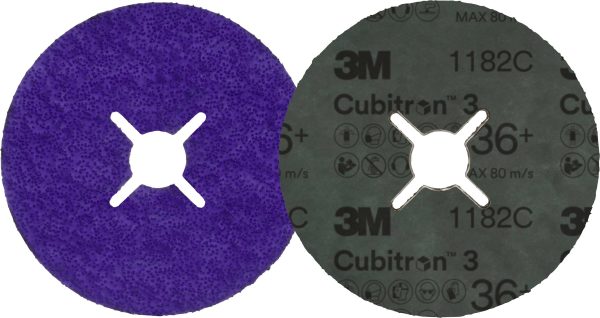 Cubitron 7100310794 Dysk fibrowy Średnica 125 mm Wielkość ziarna=36 25 szt.