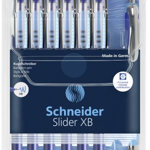 Schneider Schreibgeräte Kugelschreiber Slider Basic XB Rave 6er Etui + Slider Rave XB blau 151277 Długopis 6 szt. Schneider Schreibgeräte Kugelschreiber Slider Basic XB Rave 6er Etui + Slider Rave XB blau 151277 Długopis 6 szt.