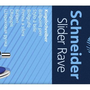 Schneider Schreibgeräte Box 3x Kugelschreiber Rave + 1x Memo blau 132574 Długopis 1 szt. Schneider Schreibgeräte Box 3x Kugelschreiber Rave + 1x Memo blau 132574 Długopis 1 szt.