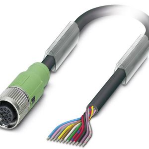 Kabel do czujników/elementów wykonawczych Phoenix Contact SAC-12P- 3,0-PVC/FS SCO 1554869, kabel, otwarte końcówki, 1 sz Kabel do czujników/elementów wykonawczych Phoenix Contact SAC-12P- 3,0-PVC/FS SCO 1554869, kabel, otwarte końcówki, 1 sz