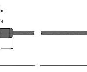 Turck 6625517 Kabel połączeniowy czujnika/aktuatora M12 10 m Ilość pinów: 4 1 szt. sztuka Turck 6625517 Kabel połączeniowy czujnika/aktuatora M12 10 m Ilość pinów: 4 1 szt. sztuka