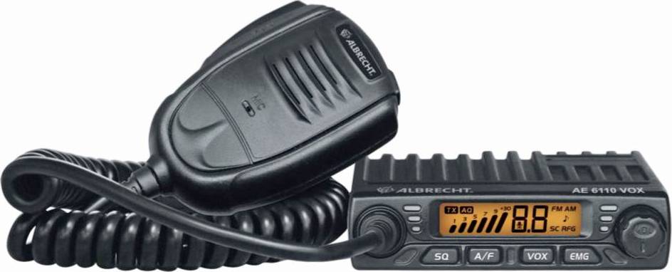 Albrecht AE6110 VOX 12613 Radio CB - obrazek 1