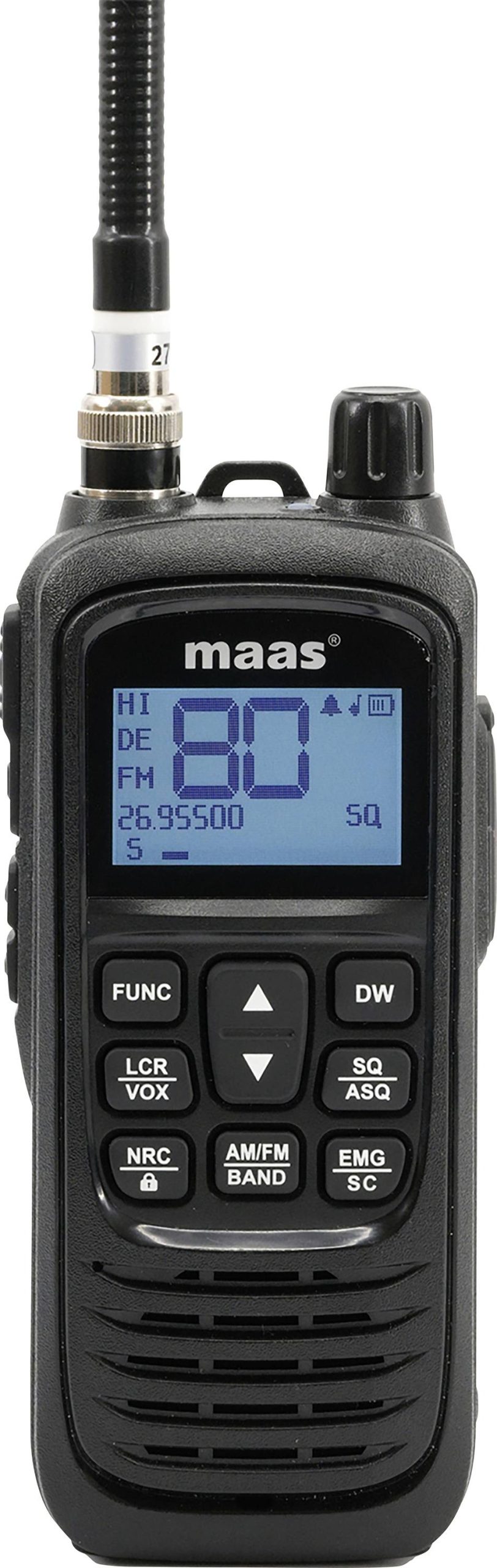 Radio CB ręczne MAAS Elektronik KCB-H-1000 3081, 1 szt. - obrazek 1