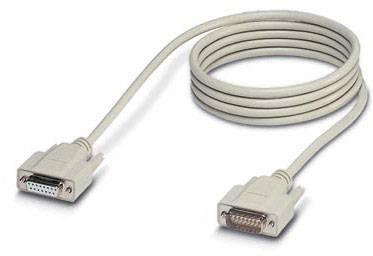 kabel port szeregowy, port równoległy Phoenix Contact VS-15-DSUB-20-LI-2,0 1656275, ekran pleciony i foliowy, 2.00 m - obrazek 1