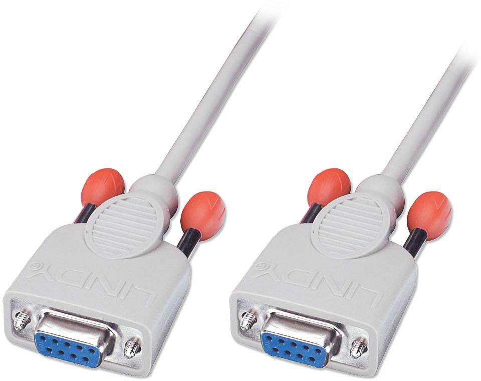 kabel port szeregowy LINDY LINDY RS232 Kabel 9 Pol Nullmodem 2m 31573, 2.00 m - obrazek 1