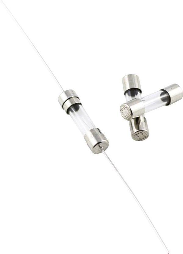 ESKA 520.620 520620 Bezpiecznik (Ø x D) 5 mm x 20 mm 2 A 250 V szybki -F- Zawartość 10 szt.