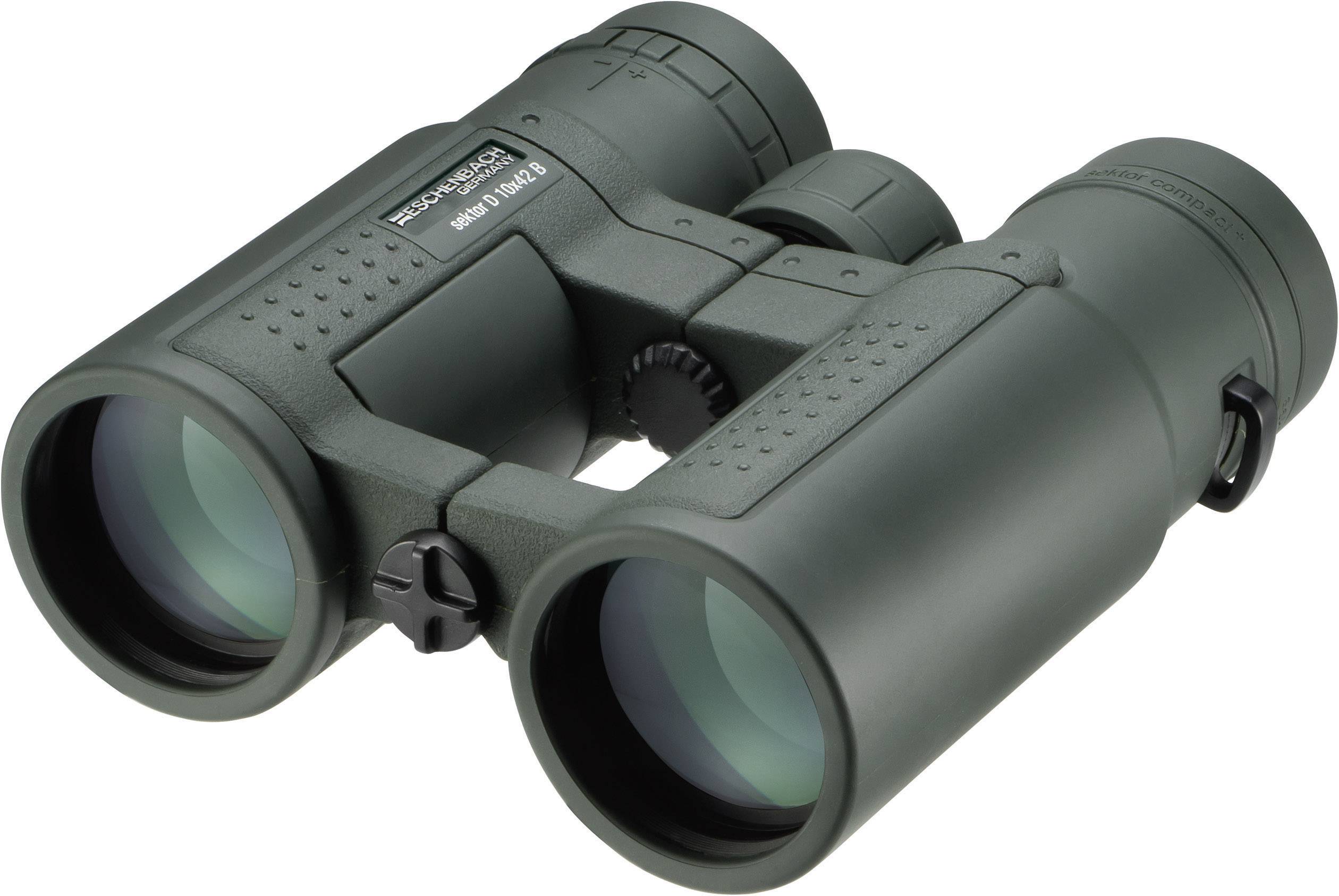 Eschenbach Lornetka Sektor compact+ 10x42 B 10 x 42 mm ciemnozielony 4251142 - obrazek 1