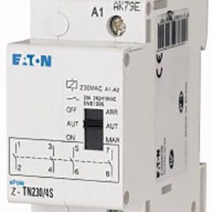 Przełącznik przepięciowy szyna Eaton Z-TN230/4S 4 NO 20 A 1 szt. Przełącznik przepięciowy szyna Eaton Z-TN230/4S 4 NO 20 A 1 szt.