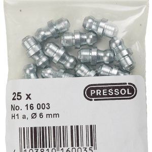 Pressol Smarowniczka stożkowa H1 A-prosta, Ø 6 mm-V 1 szt. Pressol Smarowniczka stożkowa H1 A-prosta, Ø 6 mm-V 1 szt.