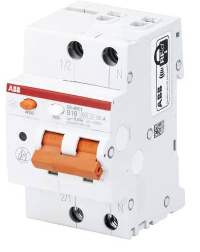 Wyłącznik chroniący przed zwarciem łukowym ABB 2CSA255103R1165 2 styki 230 V - obrazek 1