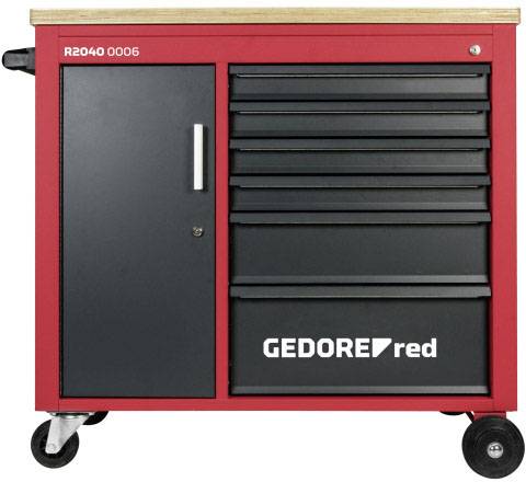 Gedore RED 3301818 Wózek warsztatowy stal - obrazek 1