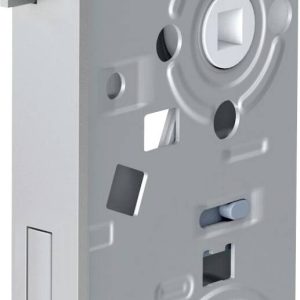 Basi 9210-5512 Zamek wpuszczany do sypialni srebrny