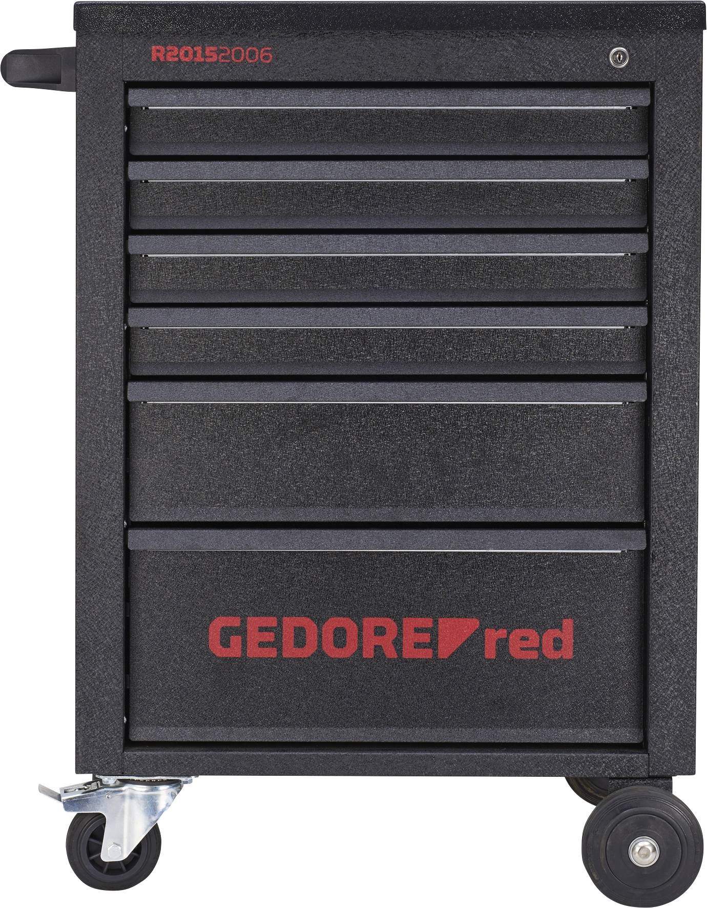 Gedore RED 3300012 Wózek warsztatowy blacha stalowa Kolor producenta: czarny - obrazek 1