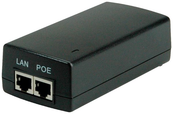 Value Injektor PoE 10 / 100 / 1000 MBit/s IEEE 802.3at (25.5 W)