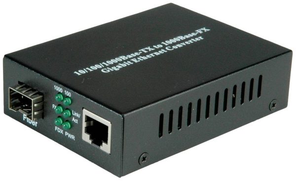 Value Konwerter multimediów, sieciowy 10 / 100 / 1000 MBit/s