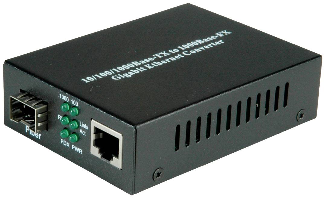 Value Konwerter multimediów, sieciowy 10 / 100 / 1000 MBit/s - obrazek 1