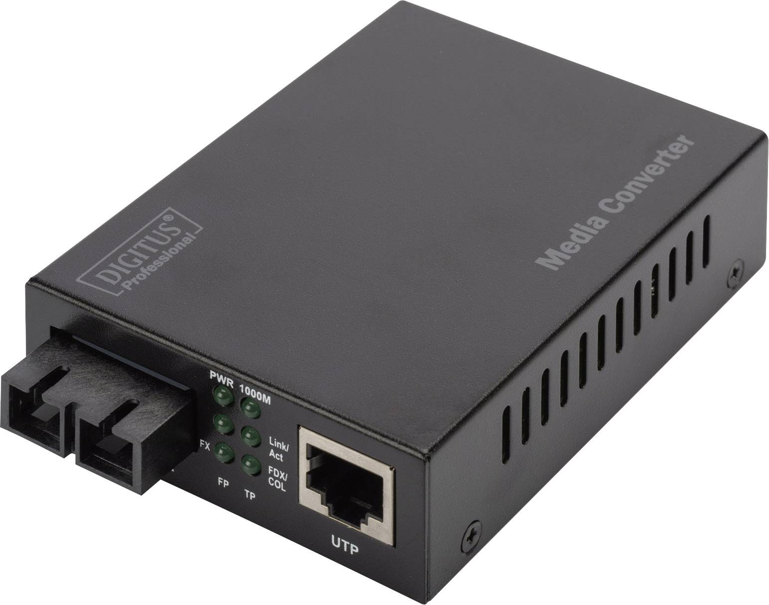 Konwerter multimediów, sieciowy Digitus DN-82120-1 LAN, SC Duplex 1 GBit/s - obrazek 1