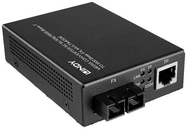 Konwerter mediów LINDY 25119 10 / 100 / 1000 MBit/s