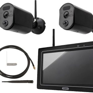 Zestaw monitorujący ABUS PPDF17000 + PPDF17520 + TVAC17 4-kanałowy 2304 x 1296 px Zestaw monitorujący ABUS PPDF17000 + PPDF17520 + TVAC17 4-kanałowy 2304 x 1296 px