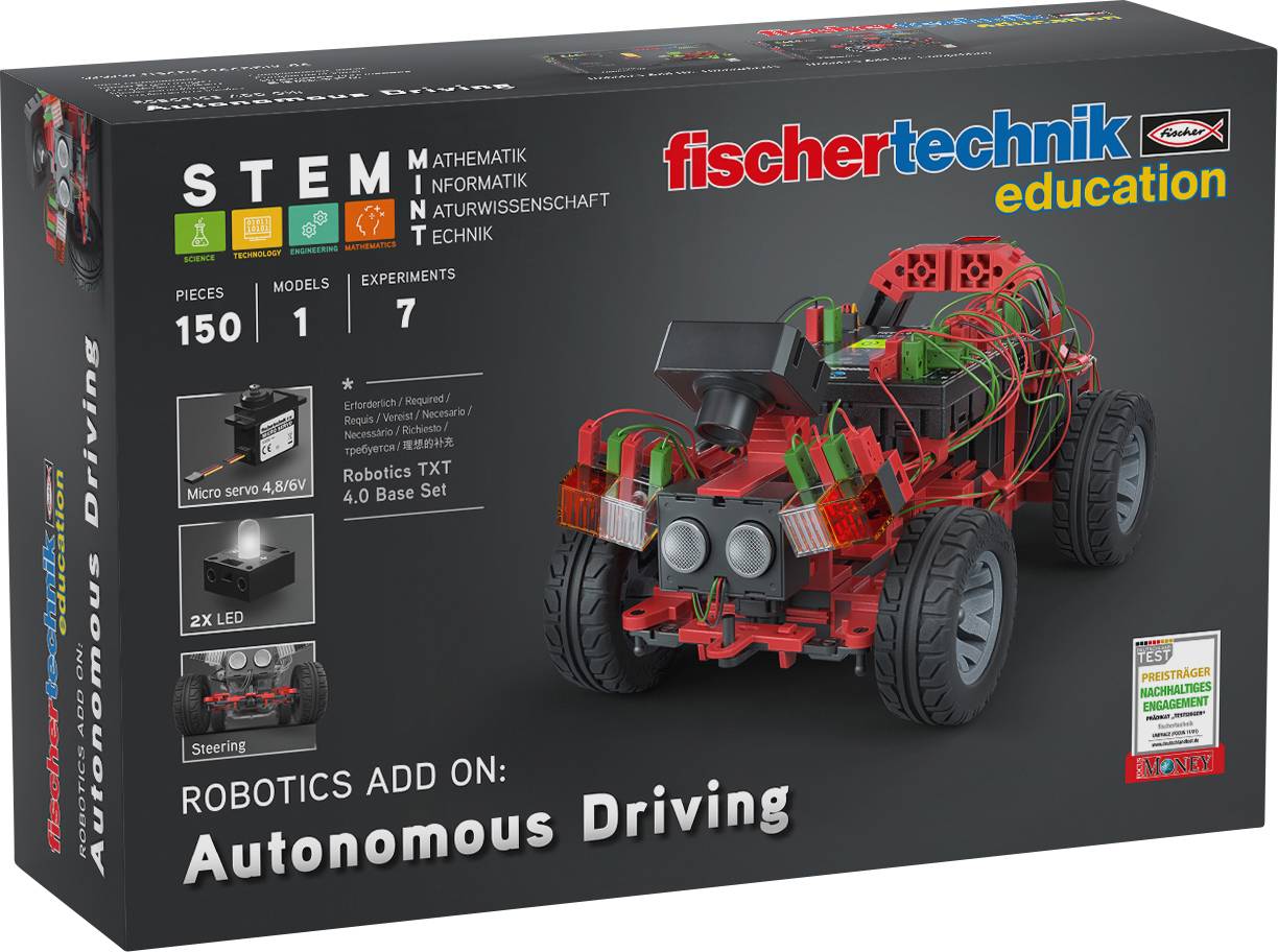 Moduł rozszerzający do robota fischertechnik education Robotics Add On: Autonomous Driving - obrazek 1