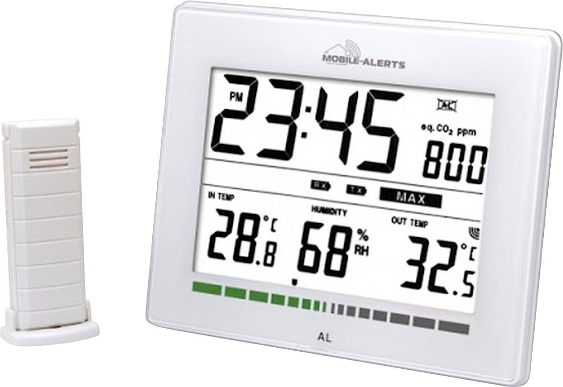 Miernik CO2 / Wskaźnik CO2 Techno Line MA10402 - obrazek 1