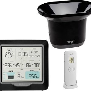 Stacja pogodowa bezprzewodowa TFA Dostmann RAIN PRO 35.1160.01 Stacja pogodowa bezprzewodowa TFA Dostmann RAIN PRO 35.1160.01