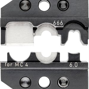 Matryca zagniatająca do złączy fotowoltaicznych MC 4 (6 mm²) Knipex 97 49 66 6 Matryca zagniatająca do złączy fotowoltaicznych MC 4 (6 mm²) Knipex 97 49 66 6