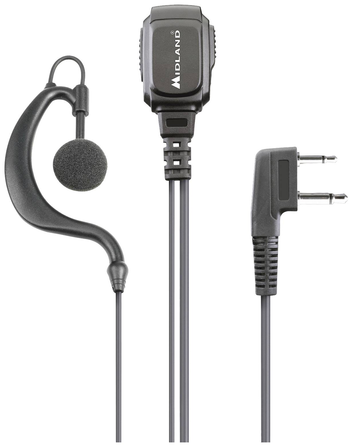 Midland Zestaw słuchawkowy / Słuchawki Headset MA 21-L Pro Duoklinke C1496 - obrazek 1