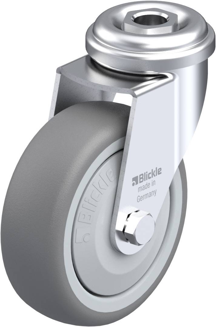 Blickle 332262 LRA-TPA 75KF Kółko skrętne Średnica koła: 75 mm Maksymalne obciążenie: 75 kg 1 szt. - obrazek 1