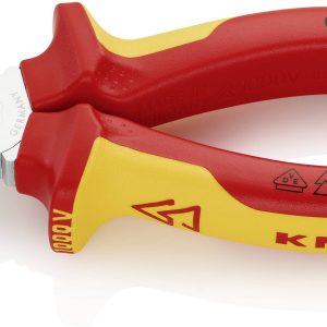 Kombinerki Knipex 03 06 160, 160 mm, 60 HRC, VDE Kombinerki Knipex 03 06 160, 160 mm, 60 HRC, VDE