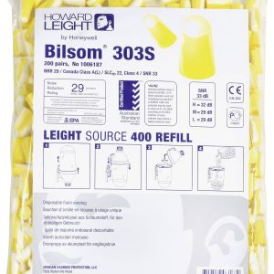 Bilsom 1006187 303S Zestaw uzupełniający zatyczek do uszu 33 dB jednorazowa EN 352-2 200 par(a) Bilsom 1006187 303S Zestaw uzupełniający zatyczek do uszu 33 dB jednorazowa EN 352-2 200 par(a)