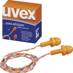 uvex 2111201 whisper Zatyczki do uszu 23 dB wielokrotnego użytku 50 par(a) uvex 2111201 whisper Zatyczki do uszu 23 dB wielokrotnego użytku 50 par(a)