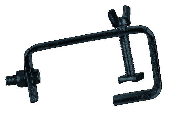 Eurolite TH-51S Theaterhaken, schwarz Hak Pasuje do efektów świetlnych: Trawersów (D x S x W) 135 x 75 x 30 mm - obrazek 1