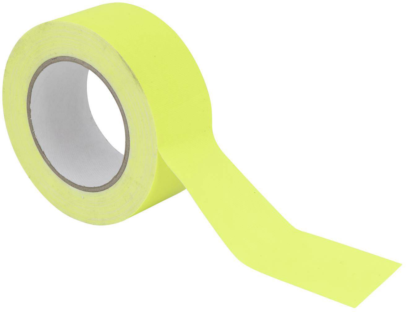 Taśma klejąca żółty neonowy (D x S) 25 m x 0.05 m - obrazek 1