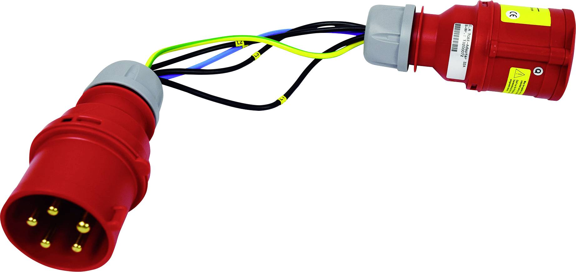 Adapter do pomiaru prądu różnicowego CEE63 (5-pin) Chauvin Arnoux P01102167 - obrazek 1