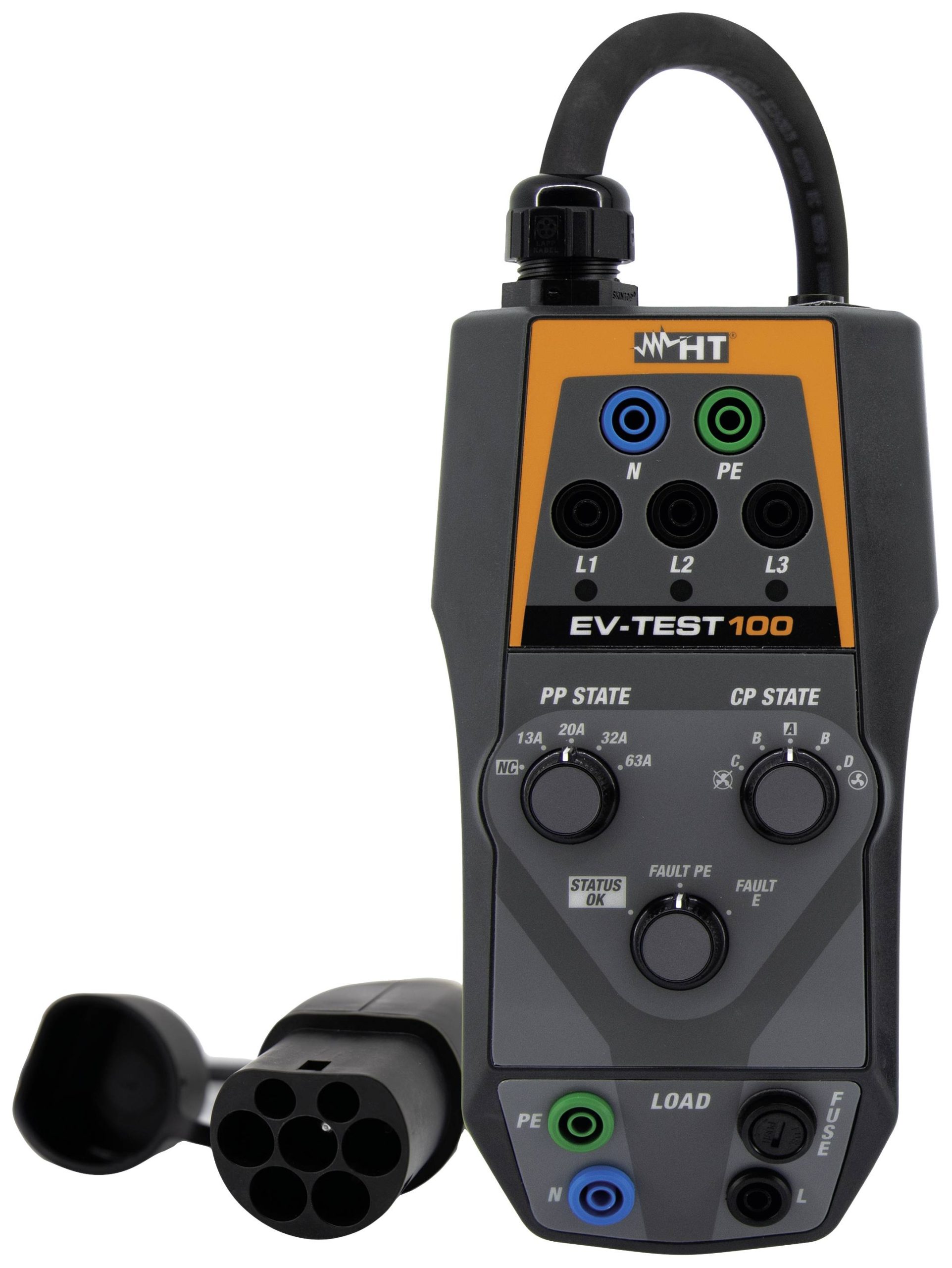 HT Instruments 1010960 EV-TEST100 Adapter kontrolny 1 szt. - obrazek 1