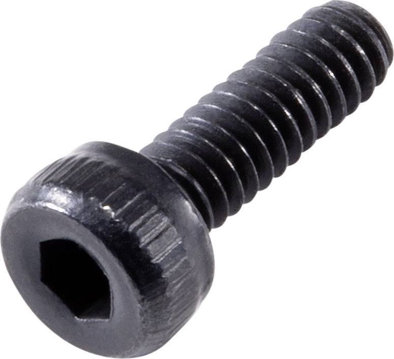 Śruba z łbem cylindrycznym TOOLCRAFT TO-5661774 M2 6 mm DIN 912 100 szt. - obrazek 1