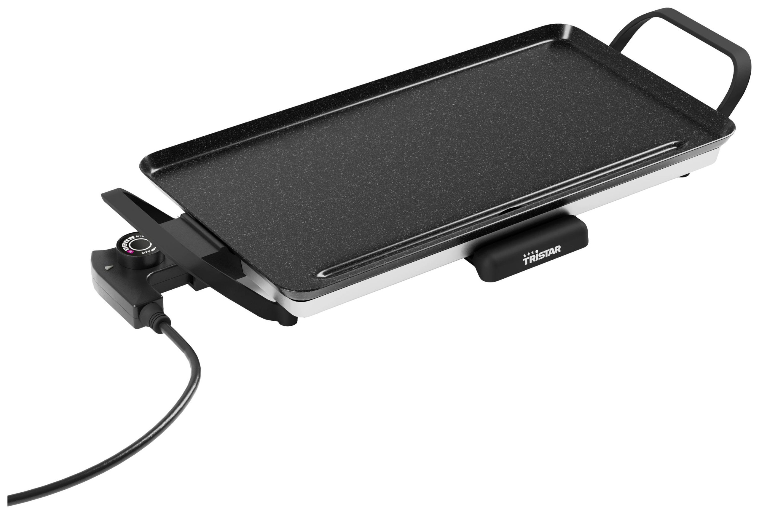 Płyta grillowa Tristar Slim M, 2000 W, czarny - obrazek 1