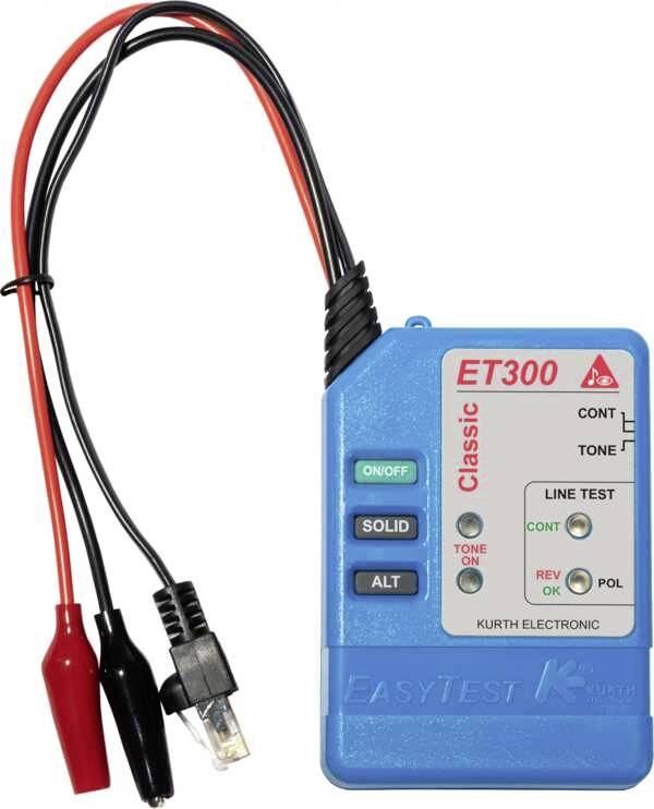 Kurth Electronic Easytest 300 Wykrywacz kabli ciągłość, identyfikacja, śledzenie przewodów, lokalizacja przerw - obrazek 1