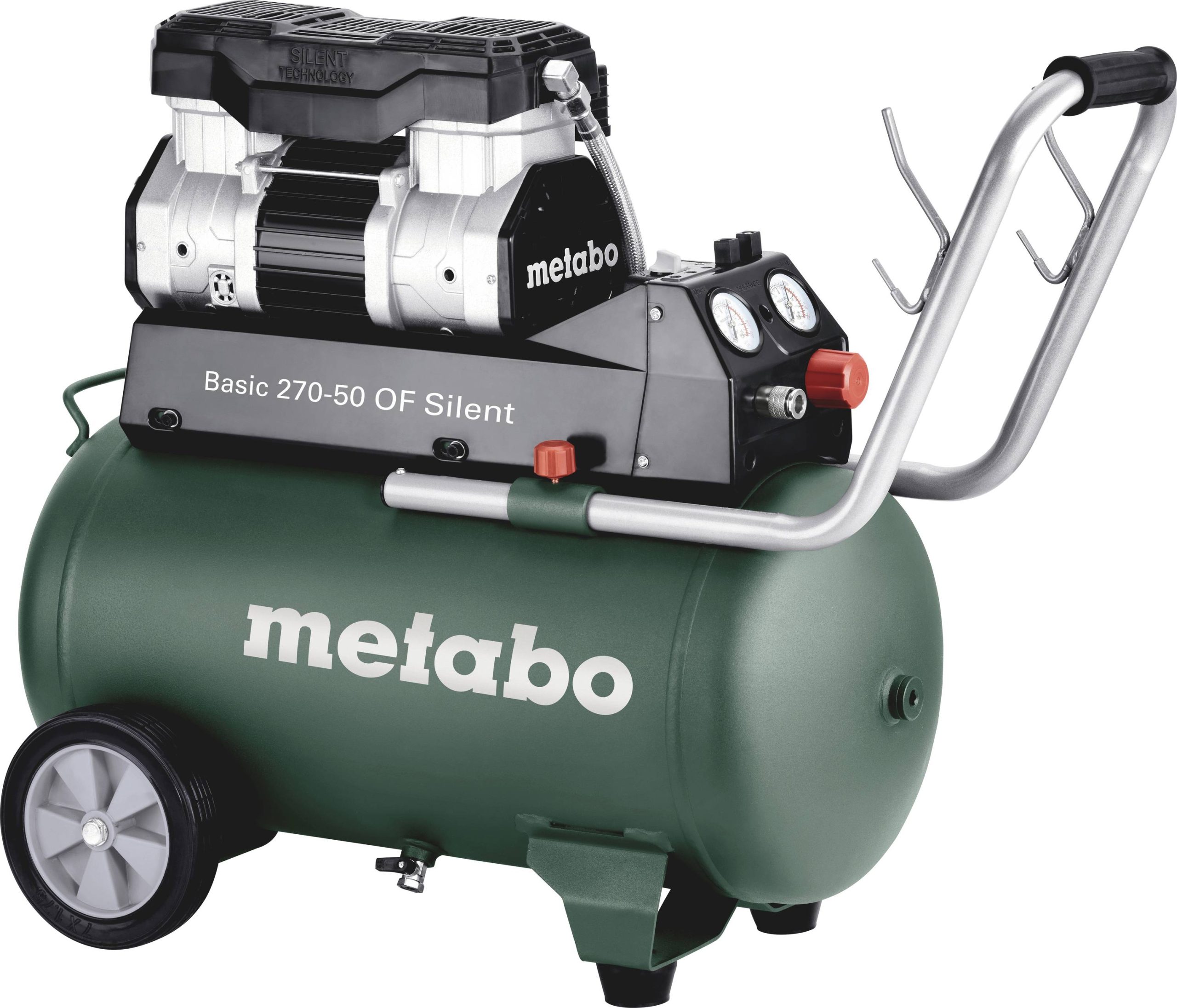 Sprężarka powietrza Metabo Basic 270-50 OF Silent - obrazek 1