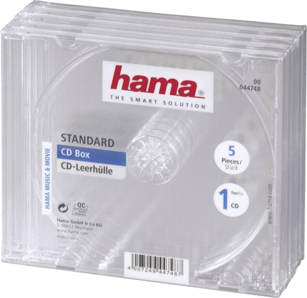 Pokrowiec na płyty CD Hama 00044748 5 szt.