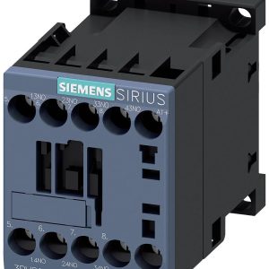 Stycznik Siemens 3RH2140-1BB40 3RH21401BB40, 4 styki, 24 V/DC, 10 A, 1 szt. Stycznik Siemens 3RH2140-1BB40 3RH21401BB40, 4 styki, 24 V/DC, 10 A, 1 szt.
