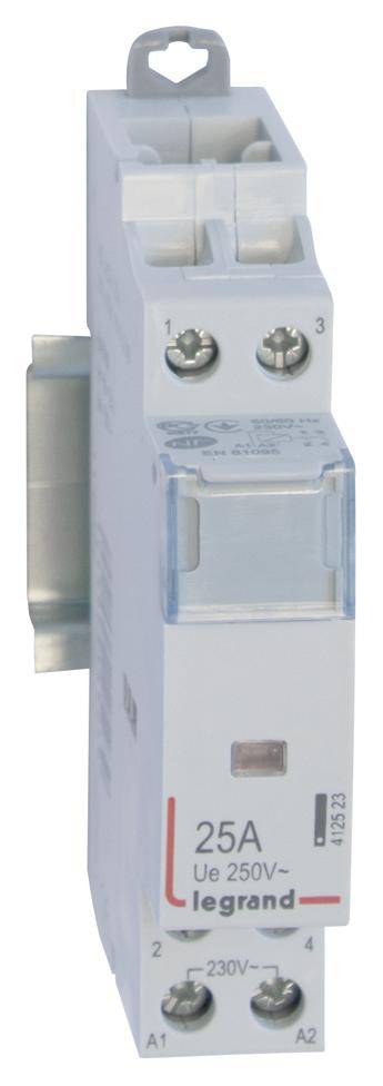 Legrand Legrand 412523 Stycznik instalacyjny 2 NO 230 V 25 A 1 szt. - obrazek 1