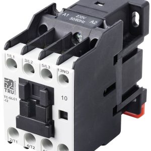 Stycznik TRU COMPONENTS TC-GLC1-12 230V TC-10472192, 3 styki, 230 V/AC, 12 A, 1 szt. Stycznik TRU COMPONENTS TC-GLC1-12 230V TC-10472192, 3 styki, 230 V/AC, 12 A, 1 szt.