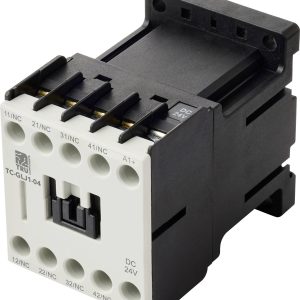 Stycznik pomocniczy TRU COMPONENTS TC-GYJ1-04-24VDC TC-13760308, 4 styki, 24 V/DC, 10 A, 1 szt. Stycznik pomocniczy TRU COMPONENTS TC-GYJ1-04-24VDC TC-13760308, 4 styki, 24 V/DC, 10 A, 1 szt.
