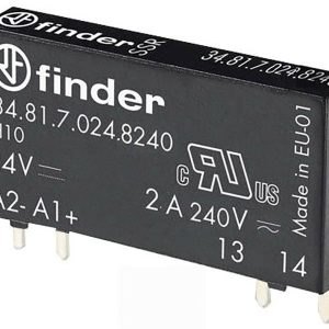 Finder 34.81.7.024.8240 Wąski przekaźnik SSR Finder 34.81.7.024.8240 Wąski przekaźnik SSR