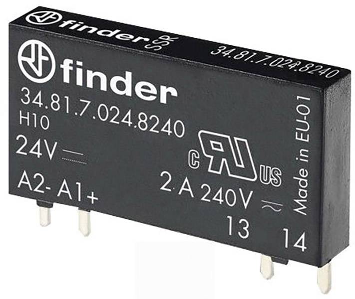 Finder 34.81.7.024.8240 Wąski przekaźnik SSR - obrazek 1