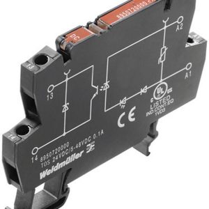 Przekaźnik transoptora Weidmüller TC-GSR-1-25DD 0.1 A 48 V/DC 1 szt. Przekaźnik transoptora Weidmüller TC-GSR-1-25DD 0.1 A 48 V/DC 1 szt.