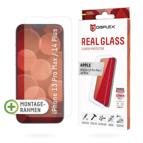 DISPLEX „Real Glass” Szkło ochronne na wyświetlacz Apple iPhone 14 Plus, iPhone 13 Pro Max 1 szt. 1700